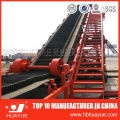 HUAYUE manufacturer Corrugated sidewall cleated rubber conveyor belt